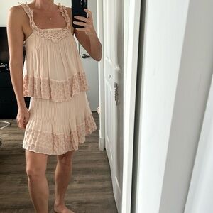 Hoss Intropia tiered layered mini dress 4